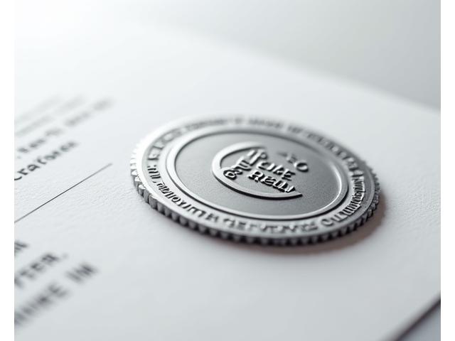 ISO 9001 품질경영시스템 인증서