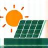 태양광 패널 아이콘