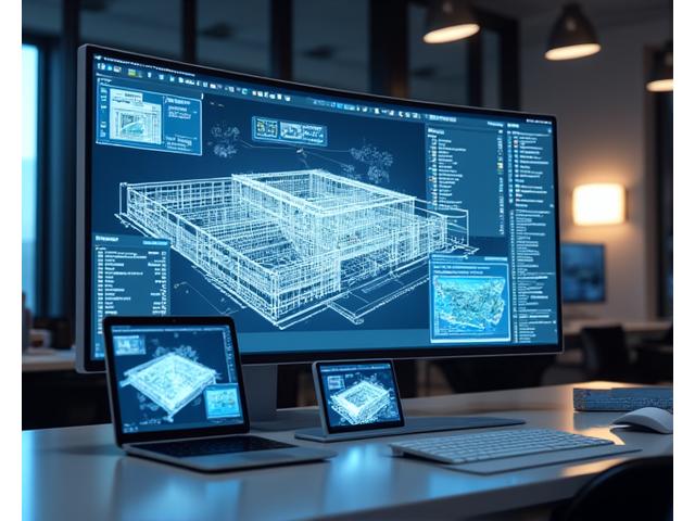 클라우드 기반 BIM 협업 플랫폼 인터페이스
