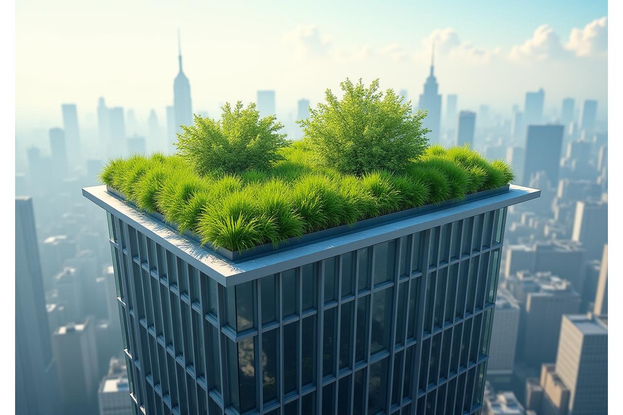 온도 저감 및 에너지 절감 효과를 시각화한 인포그래픽