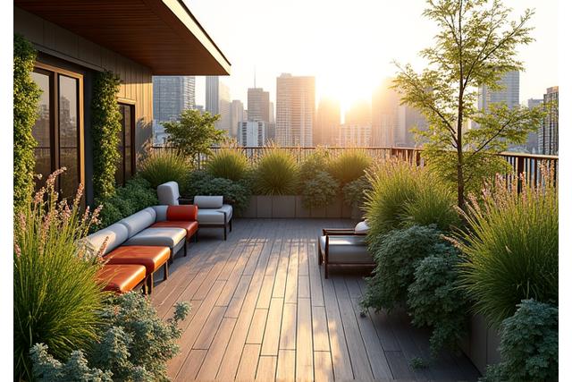 정원형 옥상 녹화 시스템