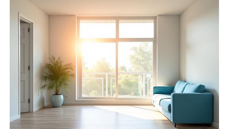 완공된 깔끔한 인테리어 공간