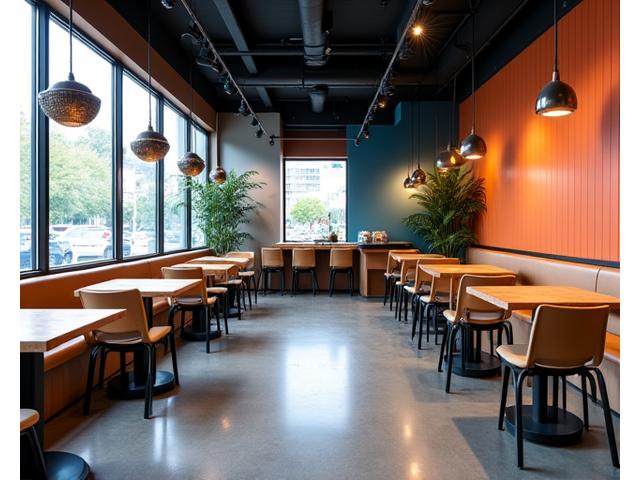 감각적인 디자인의 카페 인테리어